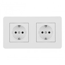 Розетка Arte Milano SET16-2-40-1x2 white