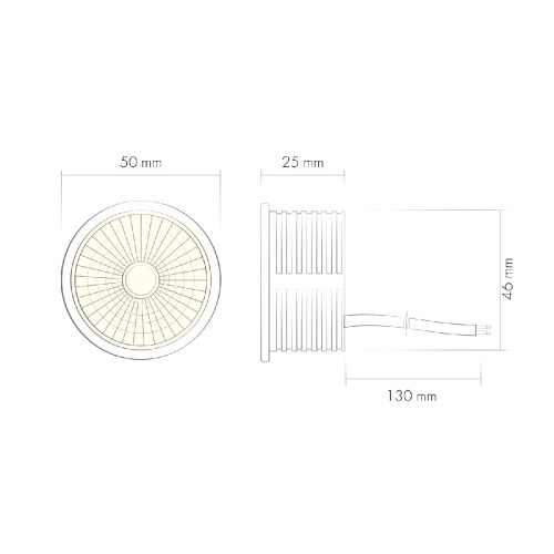 Светодиодный модуль Denkirs Slim Led DK3000-8W dim