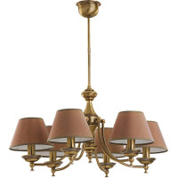 Люстра на штанге Kutek San Marino Lampshade SAN-ZW-6(P/A)CR