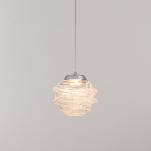 Подвесной светильник Delight Collection MD25030003-1A chrome/clear Подвесной светильник Delight Collection MD25030003-1A chrome/clear