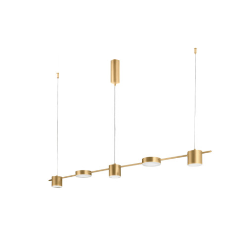 Подвесной светильник Crystal Lux Tristan TRISTAN SP5 L1200 GOLD