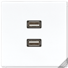 Розетка USB Jung MALS1153