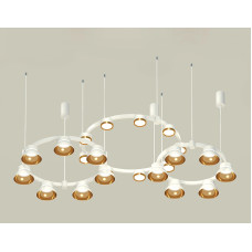 Комплект подвесного светильника Ambrella Light Techno Ring XR92082000 (A9208x3, C9241, C9236, C9236, N8144, N8124)