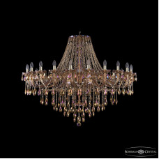 Подвесная люстра Bohemia Ivele Crystal 1415/24/530 G M777