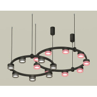 Комплект подвесного светильника Ambrella Light Techno Ring XR92091310 (A9209x2, C9242, C9238, N8486, N8484)