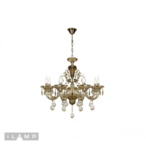 Подвесная люстра iLamp Asia 61079-8 BR