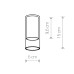 Плафон Nowodvorski Cameleon Cylinder S 8544