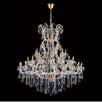 Каскадная люстра Crystal Lux Hollywood SP53 Gold