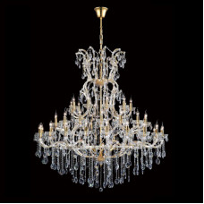 Каскадная люстра Crystal Lux Hollywood SP53 Gold