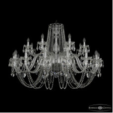 Подвесная люстра Bohemia Ivele Crystal 1402/16+8/460 Ni