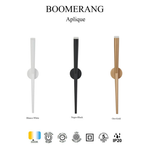 Настенный светильник Mantra Boomerang 9241
