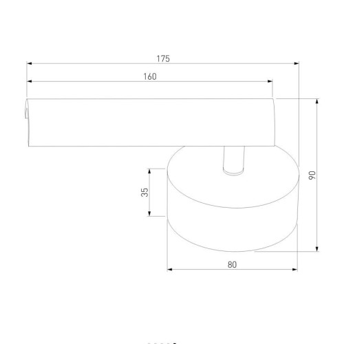 Бра Eurosvet Tint 20126/1 LED белый