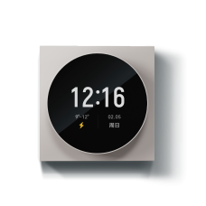Yeelight S Smart scene panel switch-Crystal glass-gray