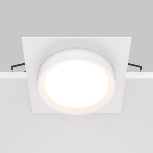 Встраиваемый светильник Maytoni Technical Hoop DL086-GX53-SQ-W