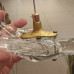 Подвесной светильник Delight Collection 12966-1P clear/gold