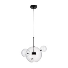 Подвесной светодиодный светильник Lumina Deco Neroni LDP 6016-3+1 BK