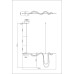 Подвесной светильник Arte Lamp Klimt A2850SP-45BK