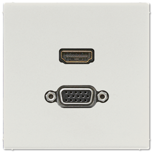 Розетка HDMI/VGA Jung MALS1173LG