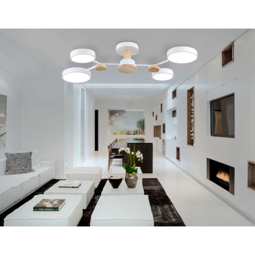 Люстра на штанге Ambrella Light Linetech Comfort FL4858