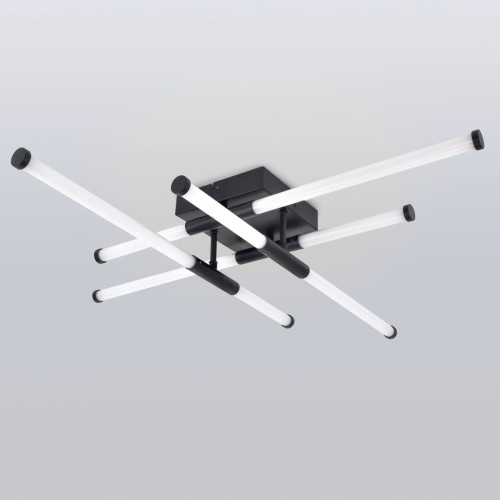 Потолочный светильник Эра Модерн Fliss CLL-1 72W 3K-6K RC BK