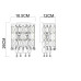 Настенный светильник Arte Lamp Pipirima A4089AP-2AB