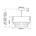 Подвесной светильник Hinkley Reverie QN-REVERIE-4P-CPG