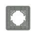 Рамка алюминиевая на 1 пост Arlight FRM-AKIRY-AL-1-SR 049680