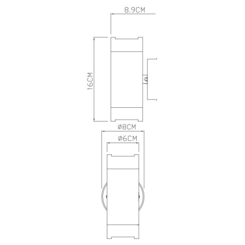 Светильник настенный ARTE Lamp A3503AL-2WH