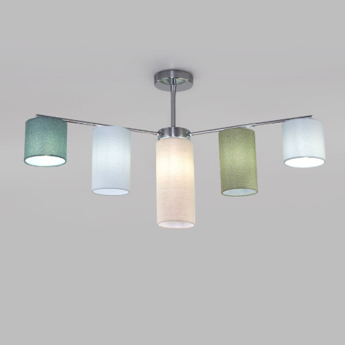 Люстра на штанге Eurosvet Pastel 60151/7 хром a064984 Люстра на штанге Eurosvet Pastel 60151/7 хром a064984