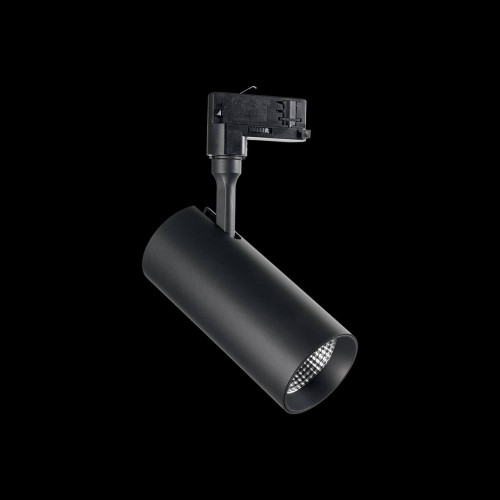 Трековый светодиодный светильник Ideal Lux Smile 20W Cri80 36 3000K Black 189826