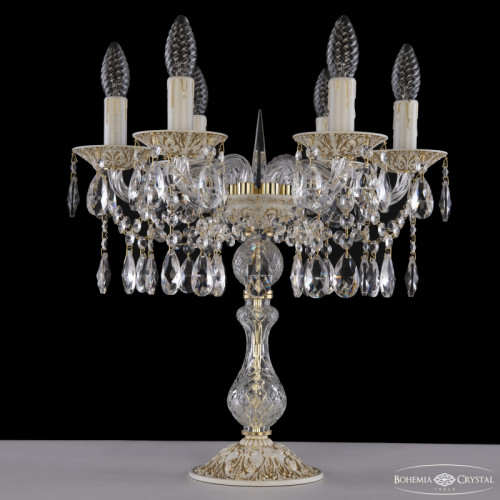 Настольная лампа Bohemia Ivele Crystal AL16313L8/6/141-44 WMG