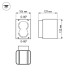 Настенный светильник Arlight LGD-Wall-Vario-J2WH-12W Warm White 024391