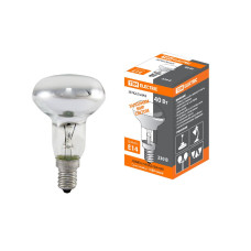 Лампа накаливания TDM Electric Е14 40W 2700K зеркальная SQ0332-0027