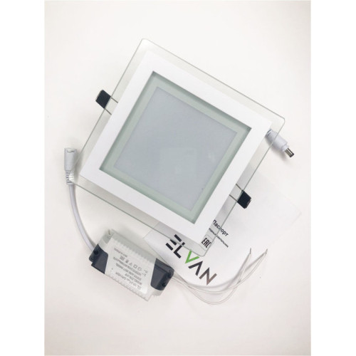 Встраиваемый светильник Elvan VLS-705SQ-12W-WW-Wh