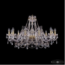 Подвесная люстра Bohemia Ivele Crystal 1411/12/360 G