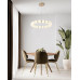Подвесной светодиодный светильник Escada 10208/SG LED Gold