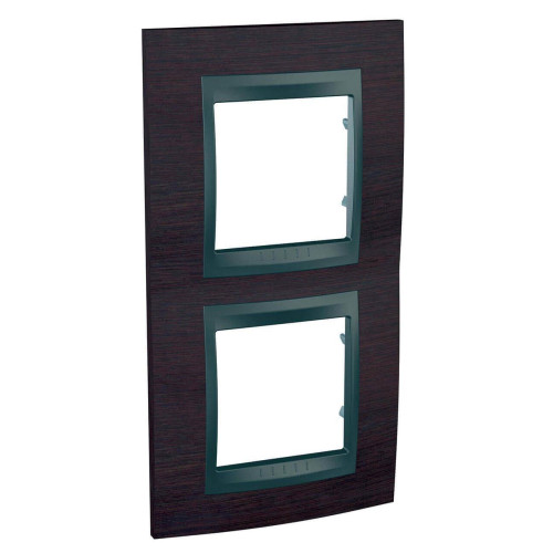 Рамка 2-постовая вертикальная Schneider Electric Unica Top MGU66.004V.2M3