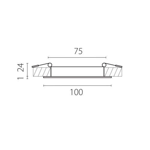 Светодиодная панель Lightstar Zocco 223072-XS