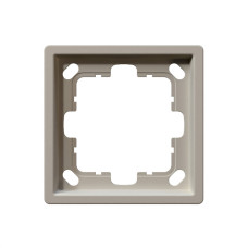 Рамка серия FD 1-постовая, цвет Сахара Jasmart FD1001SH