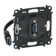 Розетка USB Legrand Valena Мех In Matic 753082