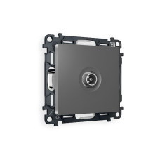 Комплект механизма TV розетки проходной 5-1000 MHz 4dB Ambrella Volt Alfa MA663030