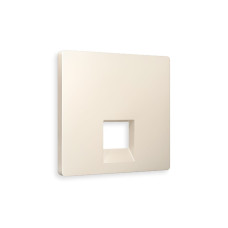 Лицевая панель для компьютерной/телефонной розетки RJ-45/RJ-11 Ambrella Volt Alfa AP3320