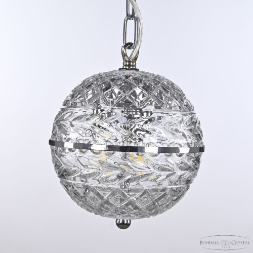 Подвесной светильник Bohemia Ivele Crystal 5479/17 Ni Clear/M-1F Подвесной светильник Bohemia Ivele Crystal 5479/17 Ni Clear/M-1F