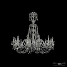 Подвесная люстра Bohemia Ivele Crystal 1402/12/360/XL-95 Ni