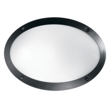 Уличный настенный светильник Ideal Lux Maddi-1 AP1 Nero 096704