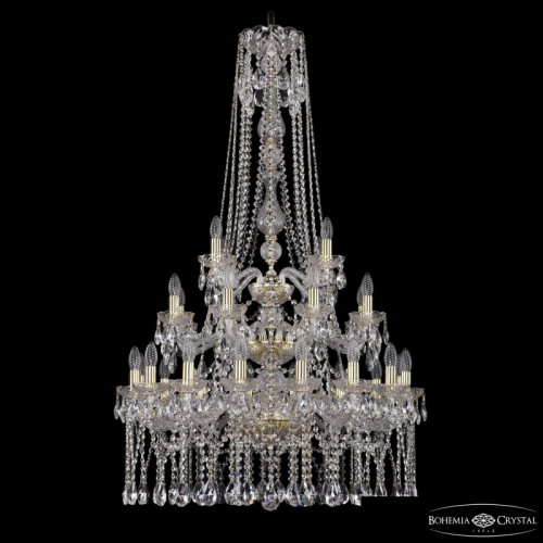 Подвесная люстра Bohemia Ivele Crystal 1413/16+8+4/300/h-134/3d G