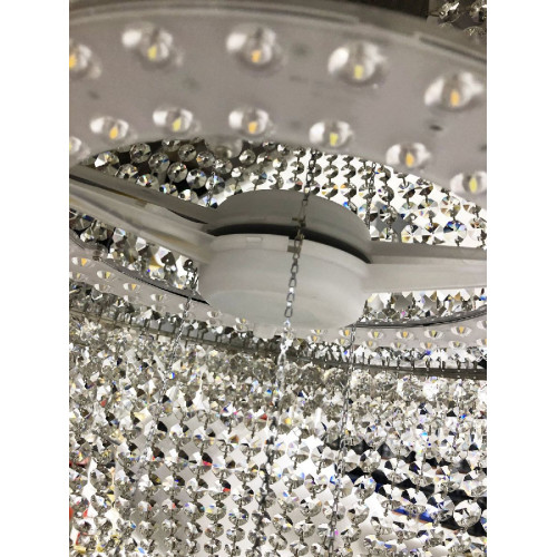Потолочная люстра Bohemia Ivele Crystal 19321/55IV/LED-DIM Ni
