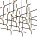 Подвесная люстра DeLight Collection Molecular MD18001067-30A black/gold