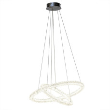 Подвесная люстра AM Group OVALE CH D600+400