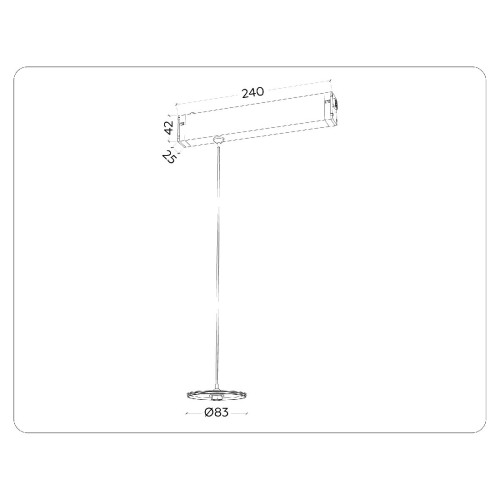 Крепеж для корпуса подвесной Ambrella Light DIY Spot A2660